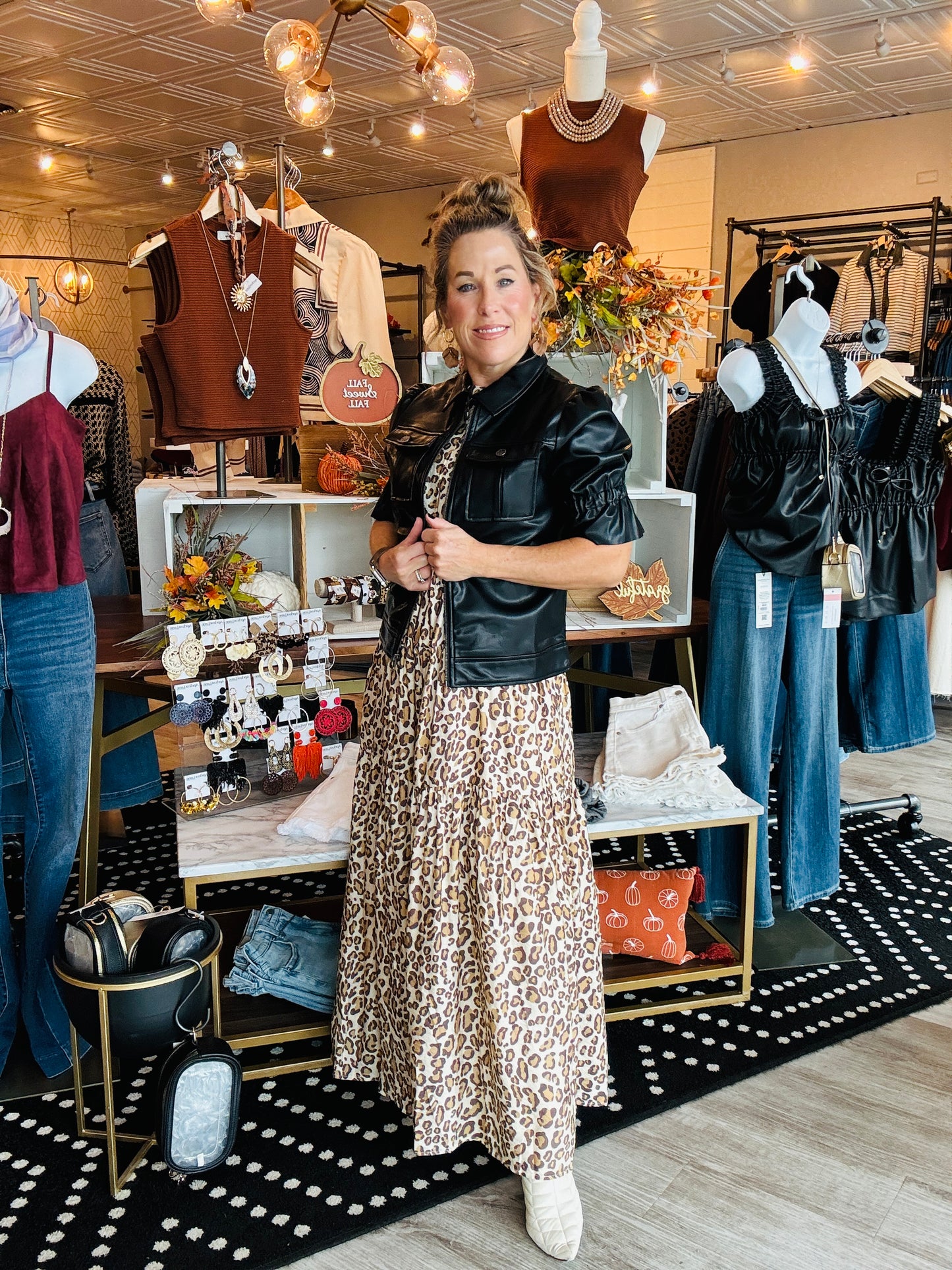 SIX FIFTY JENNIFER FAUX LEATHER JACKET