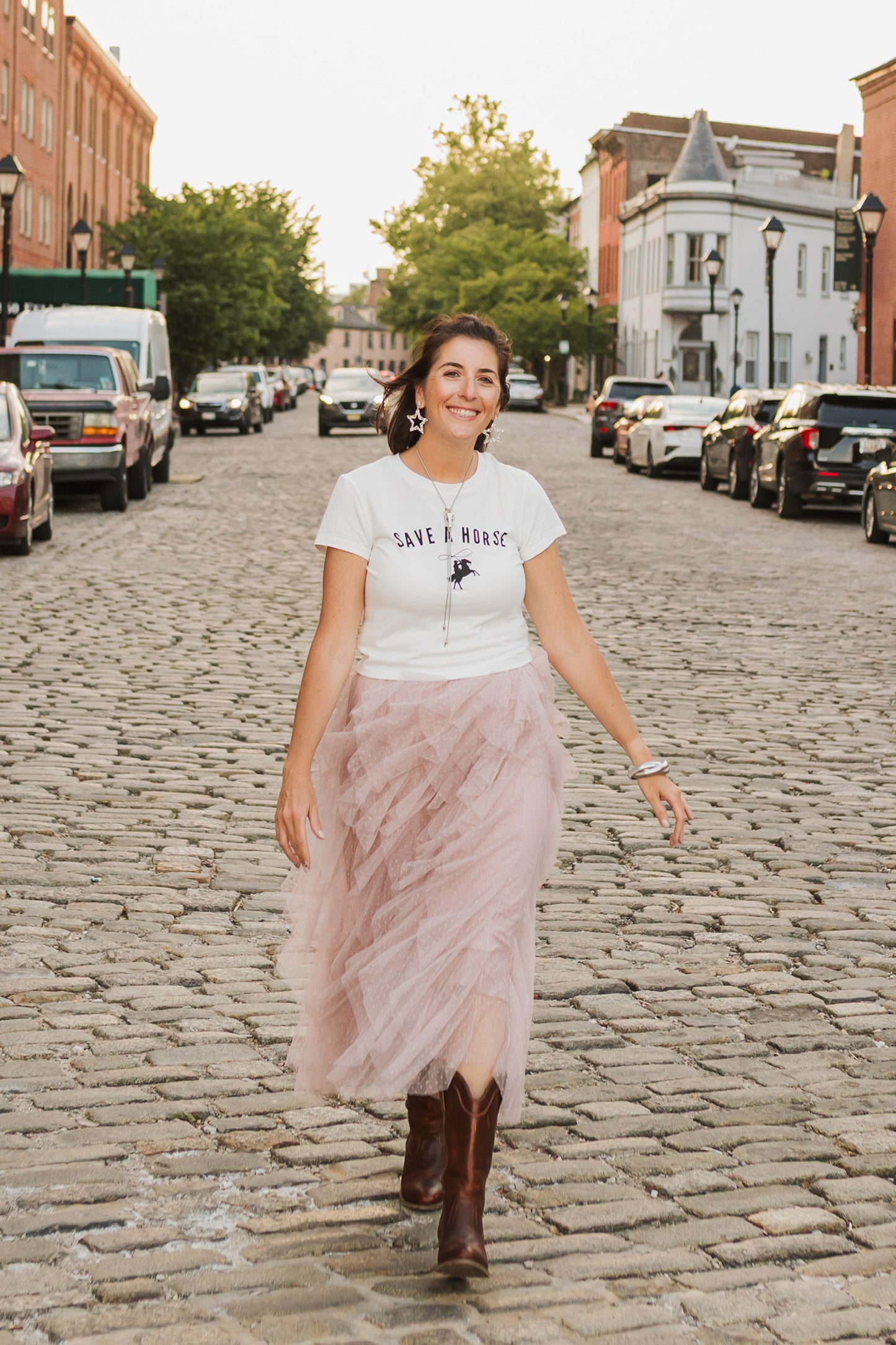 SAVE A HORSE CROP TEE