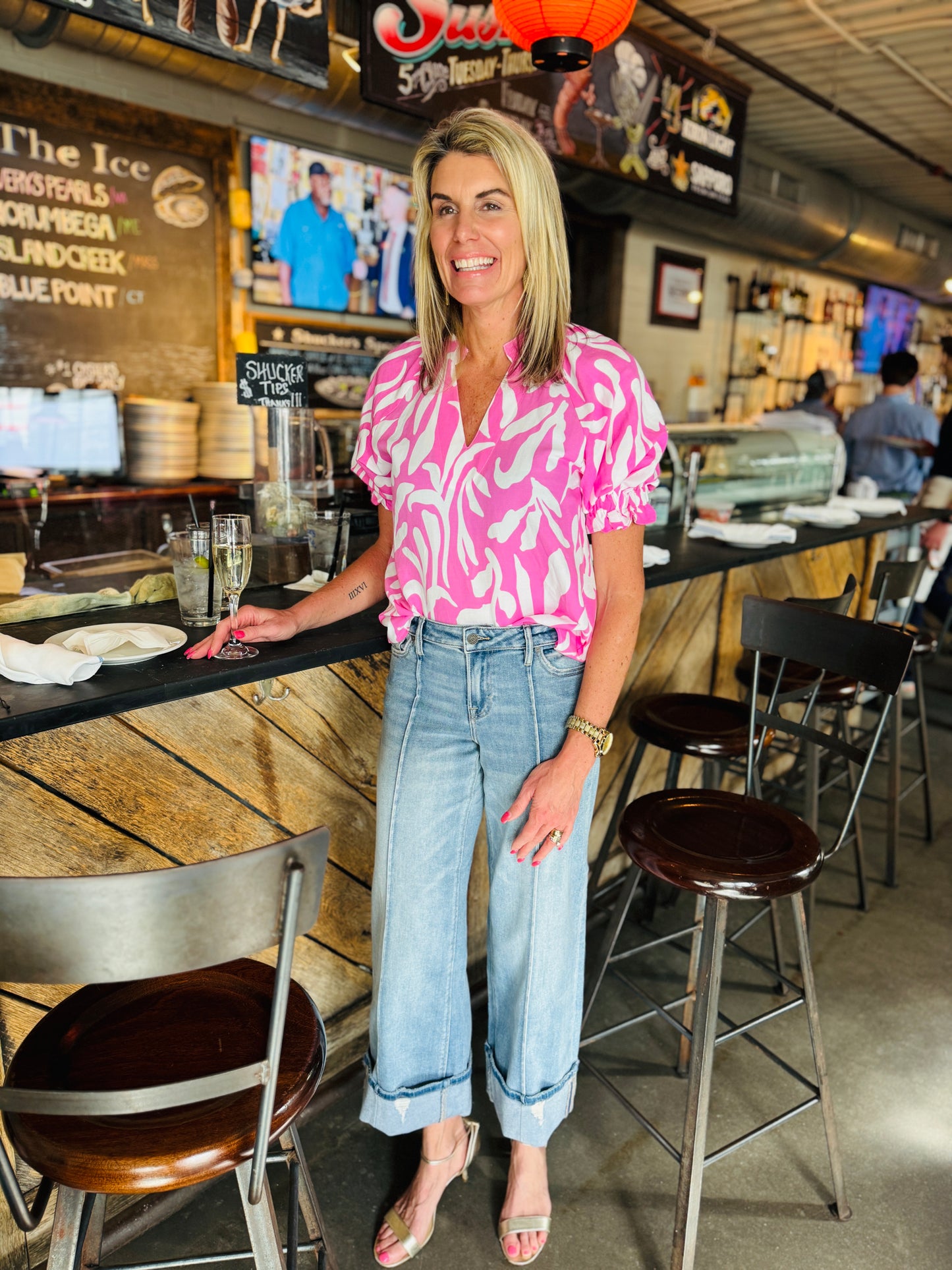 NORI MID RISE EXTRA WIDE LEG WITH CUFF