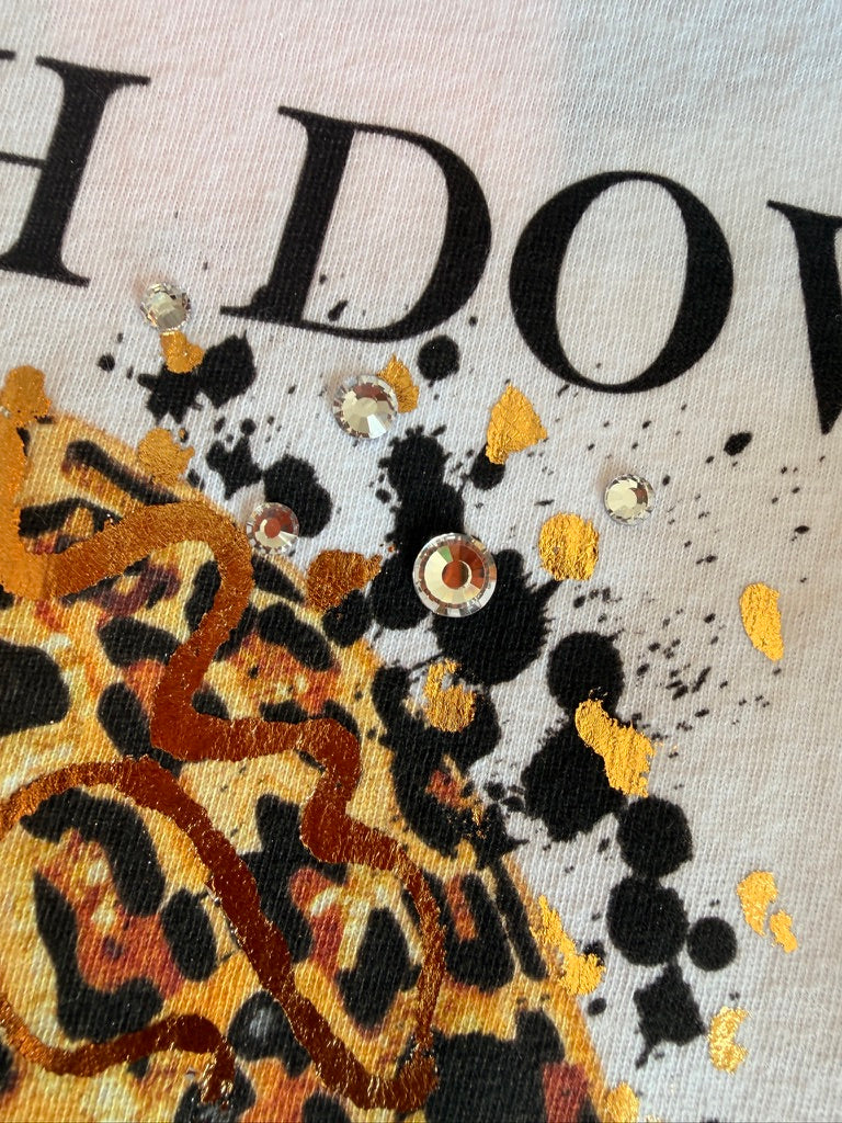 TOUCHDOWN ANIMAL PRINT HELMET TEE