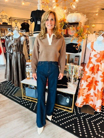 RELAXED WIDE LEG JEANS