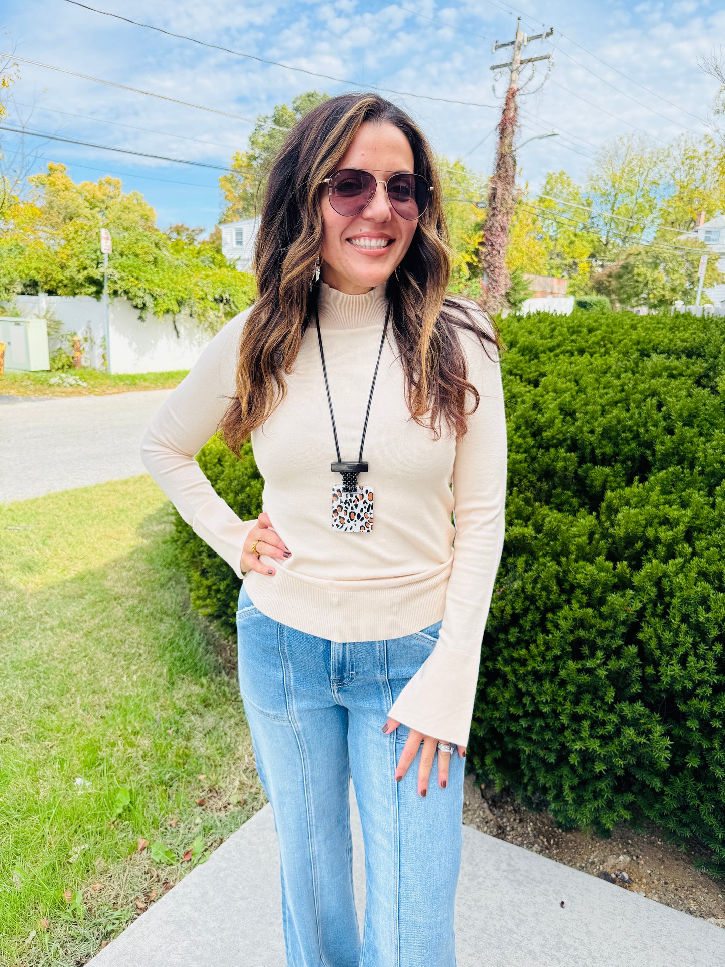 SIX FIFTY JUSTINE NOVELTY CUFF SWEATER