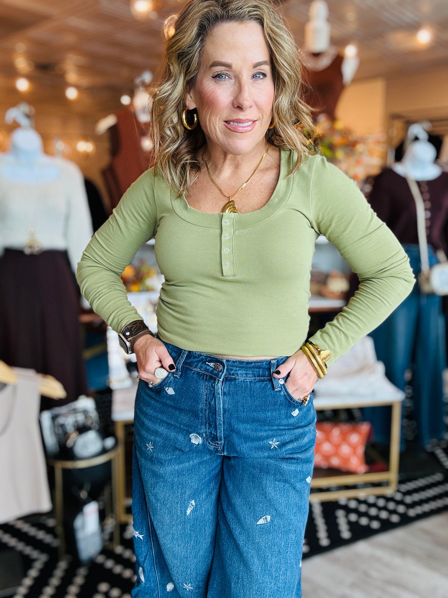 FREE PEOPLE WIDE AWAKE LAYERING TOP