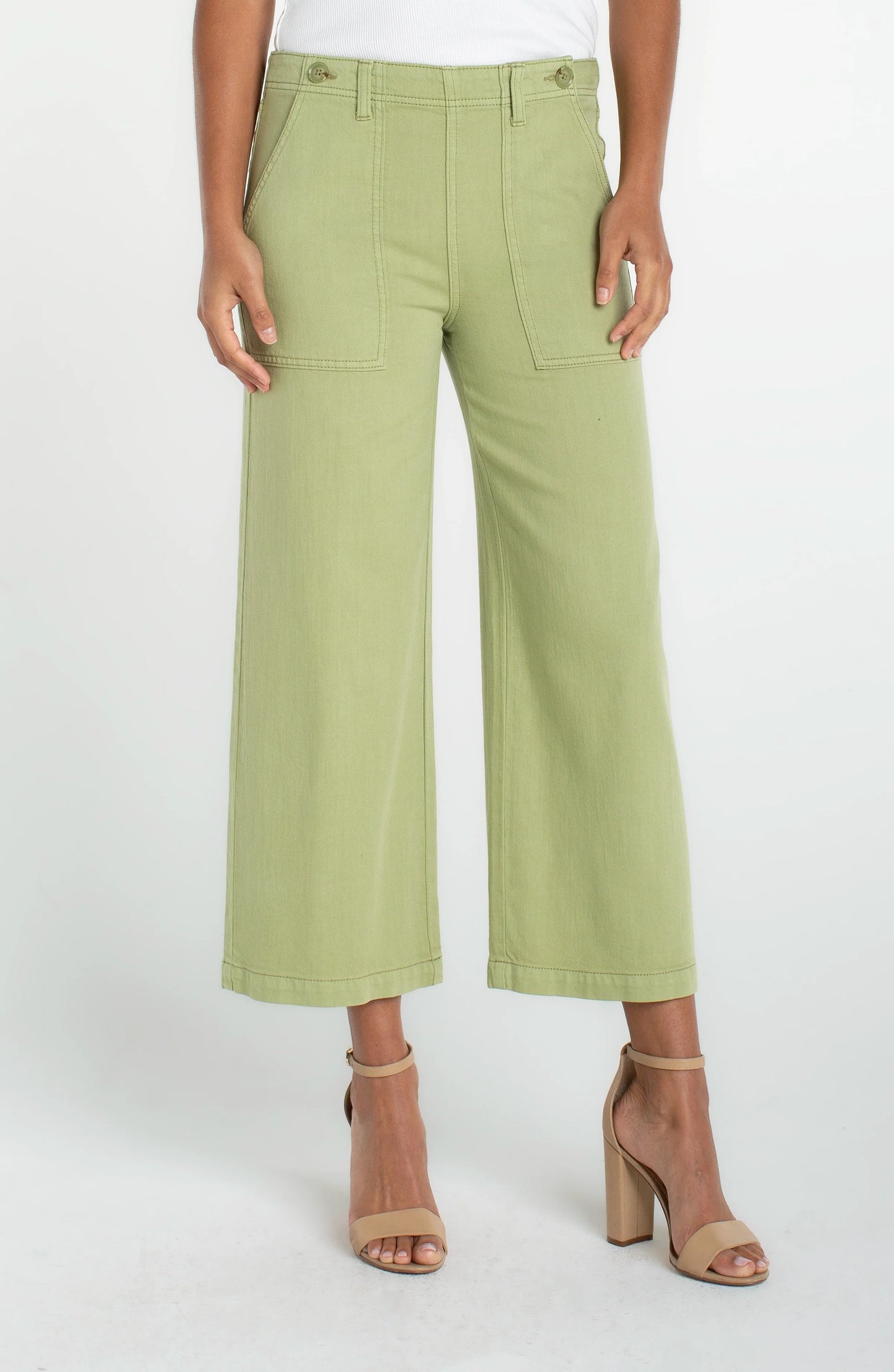 LIVERPOOL UTILITY CROP PANT