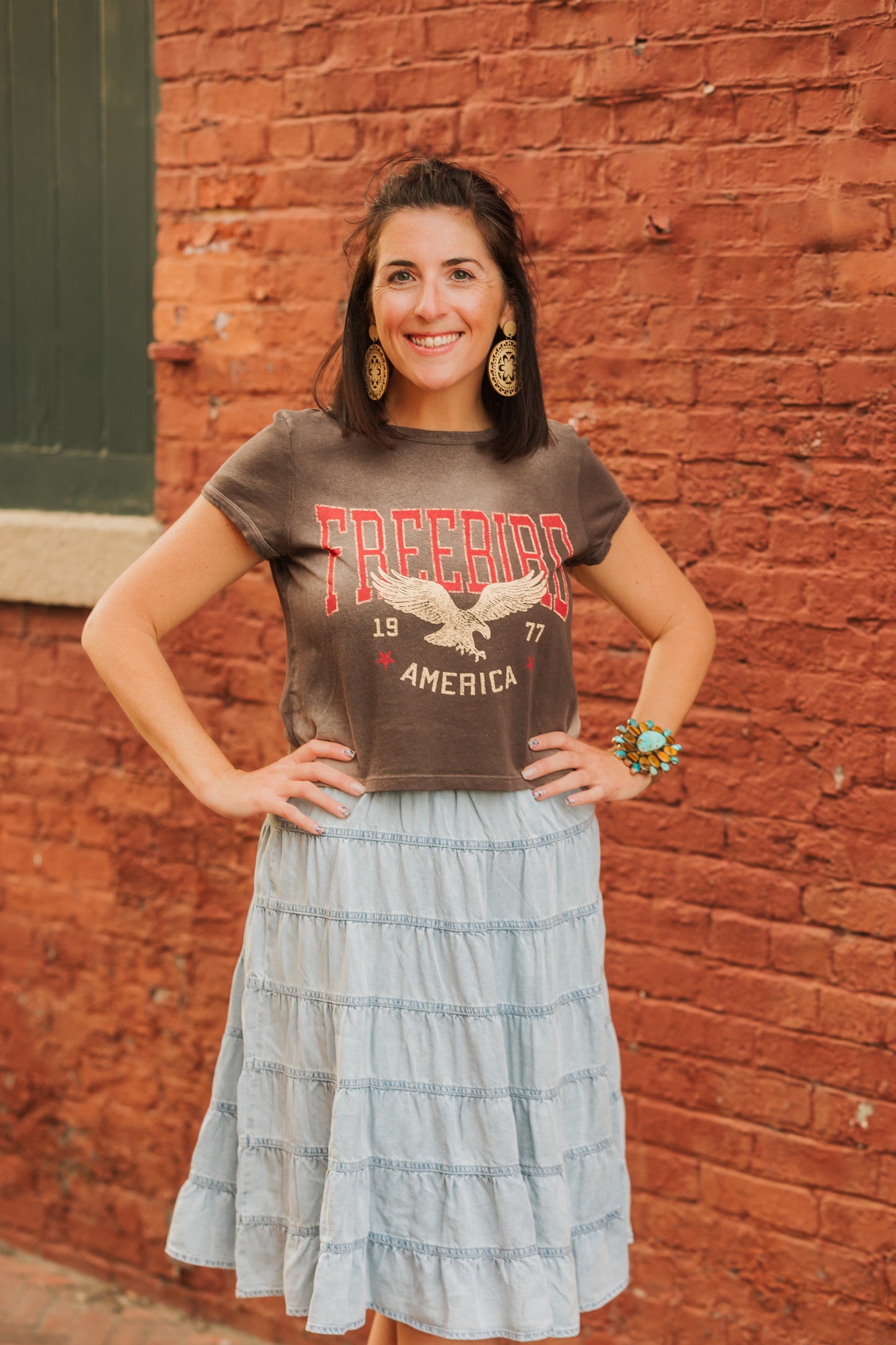 FREEBIRD CROP TEE