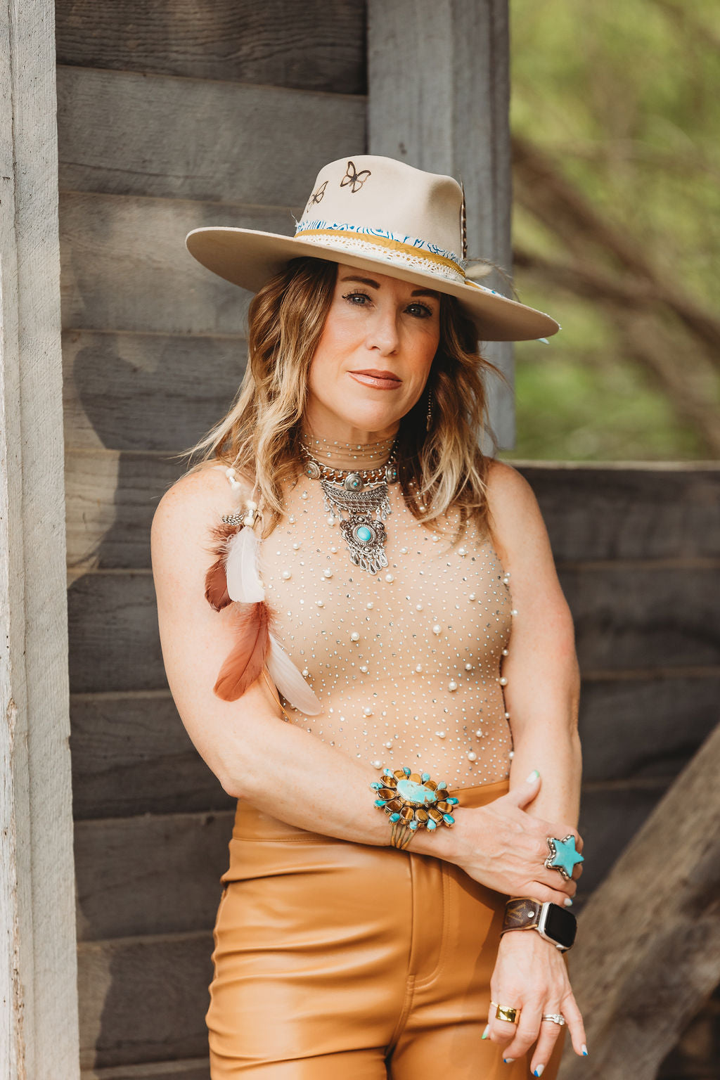 JEWEL PEARL BODYSUIT