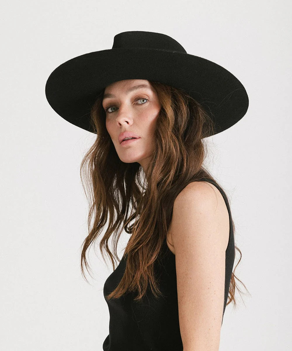 GIGI PIP WESLEY WIDE BRIM FEDORA