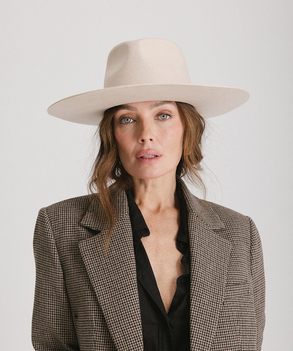 GIGI PIP WESLEY WIDE BRIM FEDORA