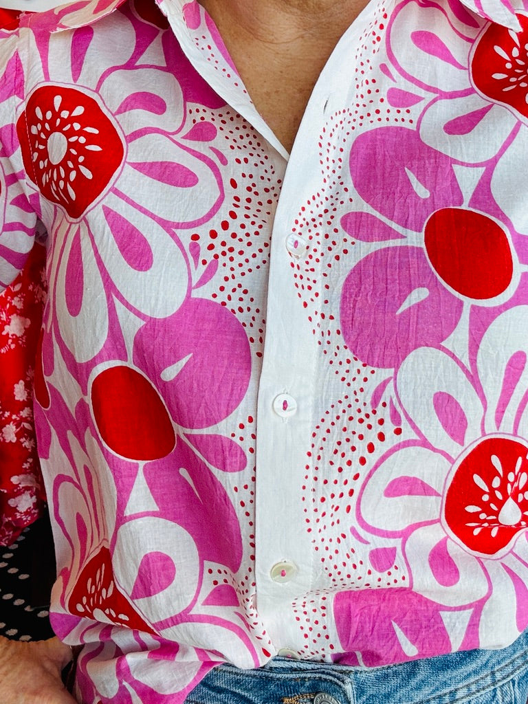 IVY JANE POP FLOWER BORDER TOP