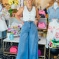 CROPPED FITTED DENIM VEST