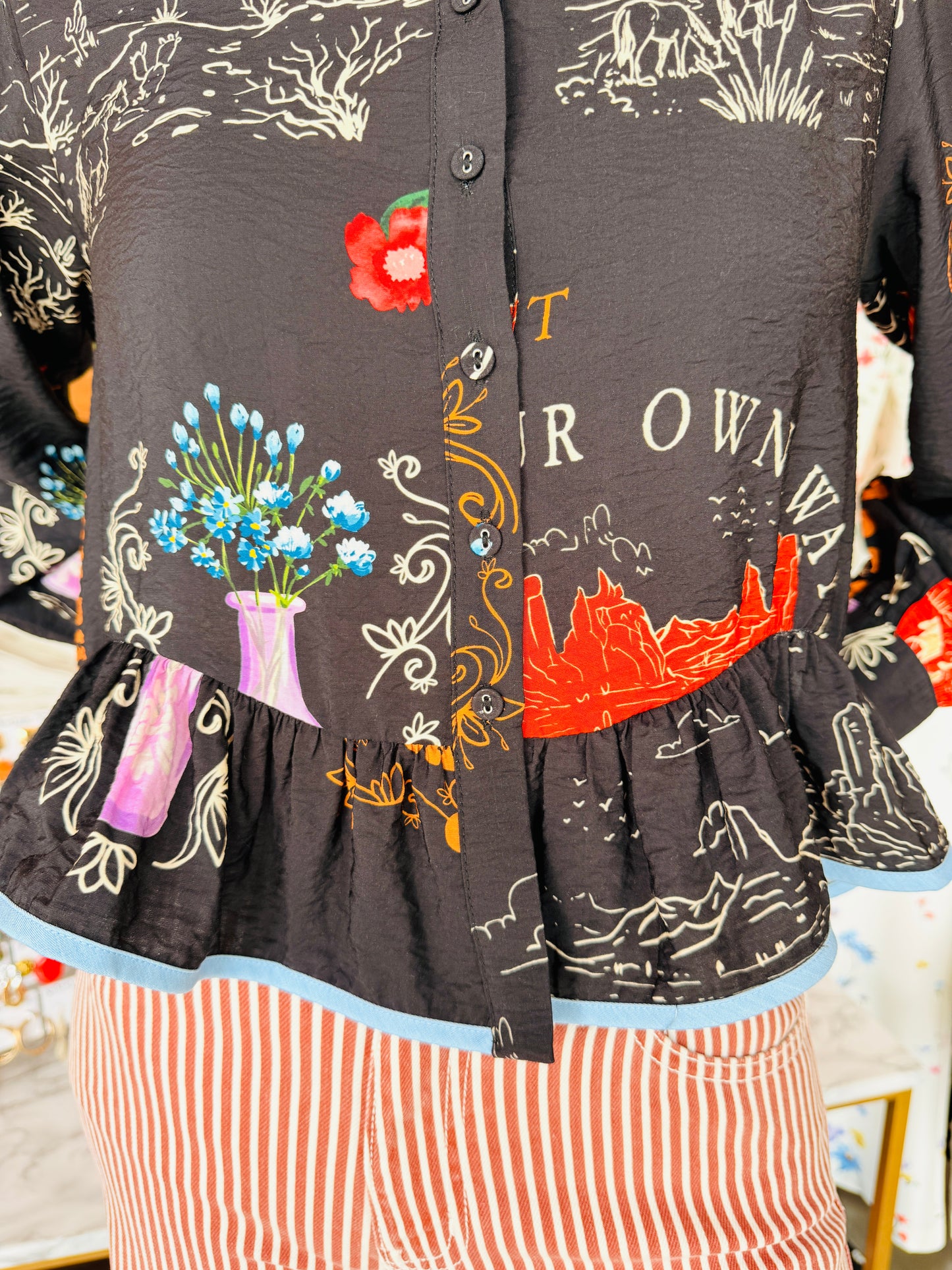 WESTERN THEMED TOP