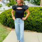 HIDDEN NORI HIGH WAIST WIDE LEG JEANS