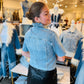 SHORT SLEEVE CROP JACKET SHIRT