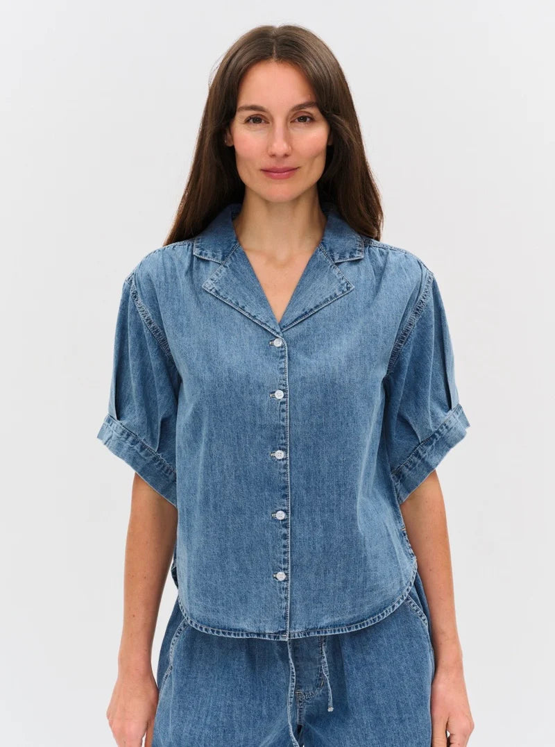 SIX FIFTY EMMA BUTTON DOWN TOP