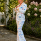 FLORAL & BUTTERFLY BLAZER