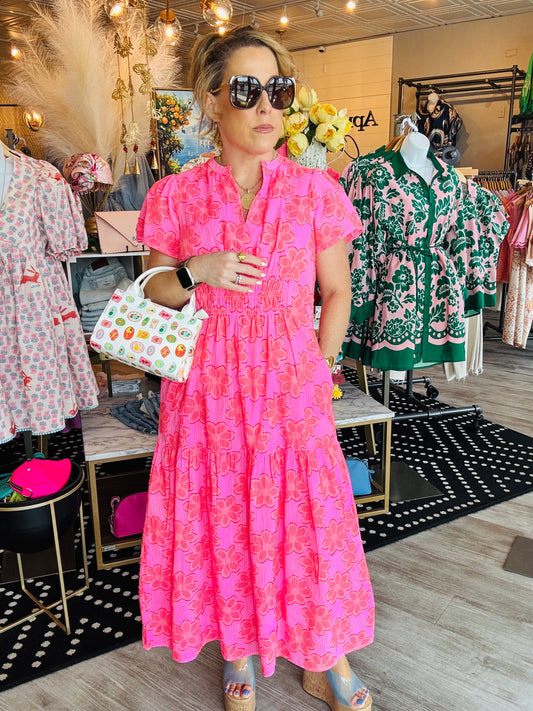 UNCLE FRANK CLIP DAISY DRESS