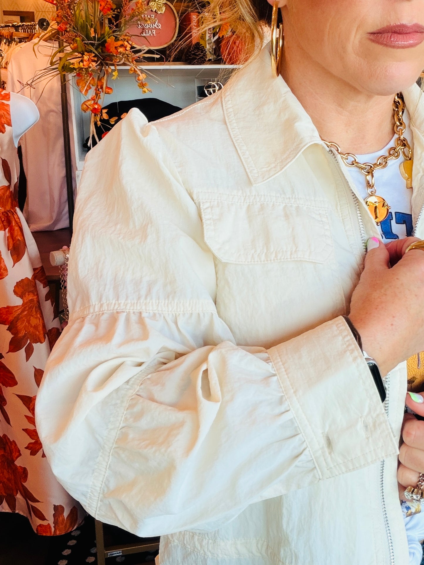 SIX FIFTY MADELINE CINCED WAIST JACKET