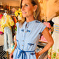UNCLE FRANK FISH EMBROIDERED JUMPSUIT