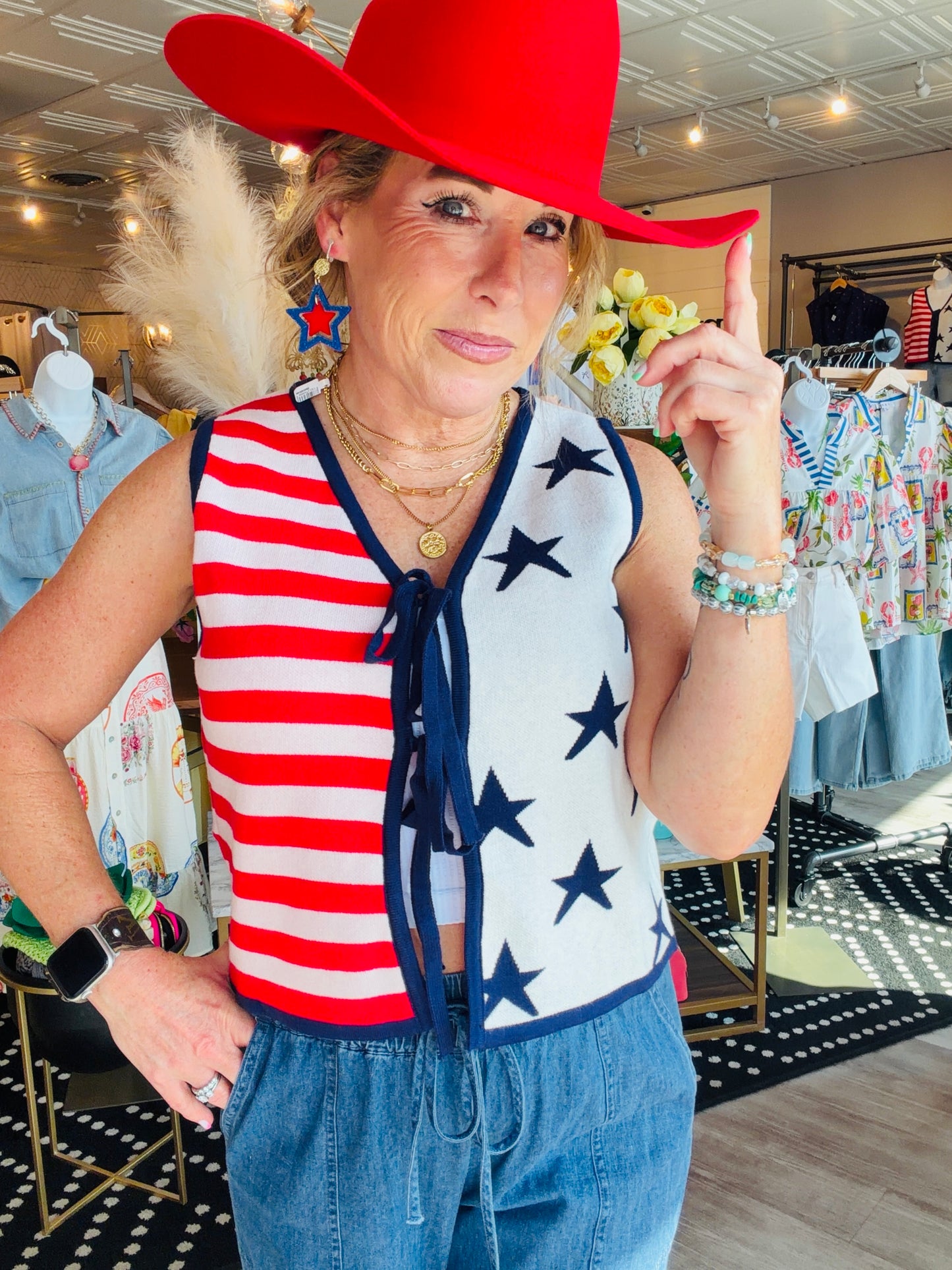 STARS AND STRIPES VEST
