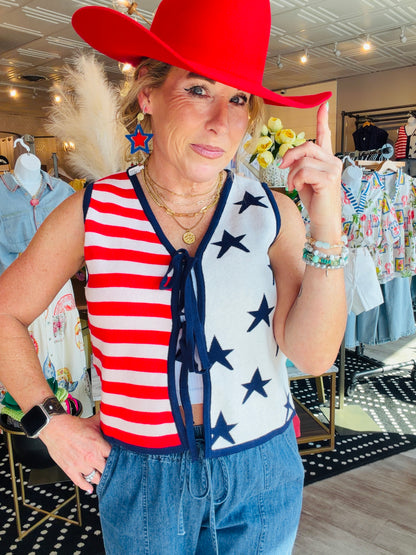 STARS AND STRIPES VEST