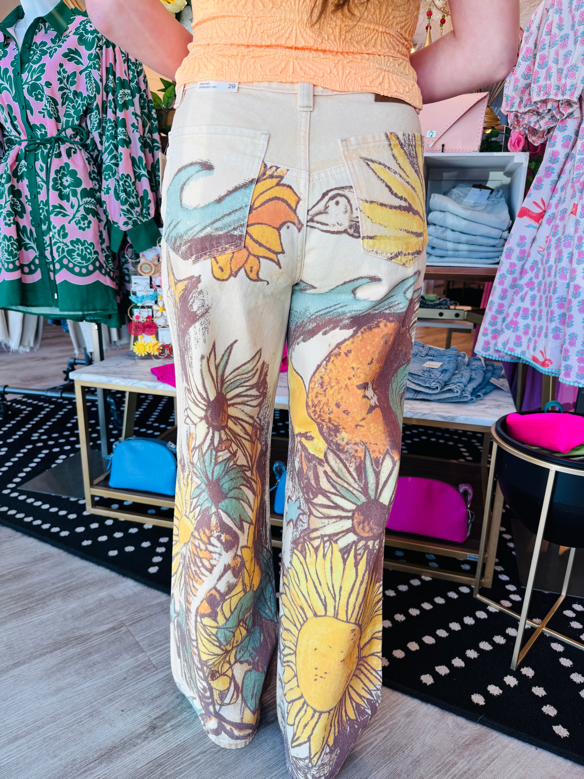 FREE PEOPLE BEACH SCENE JEAN