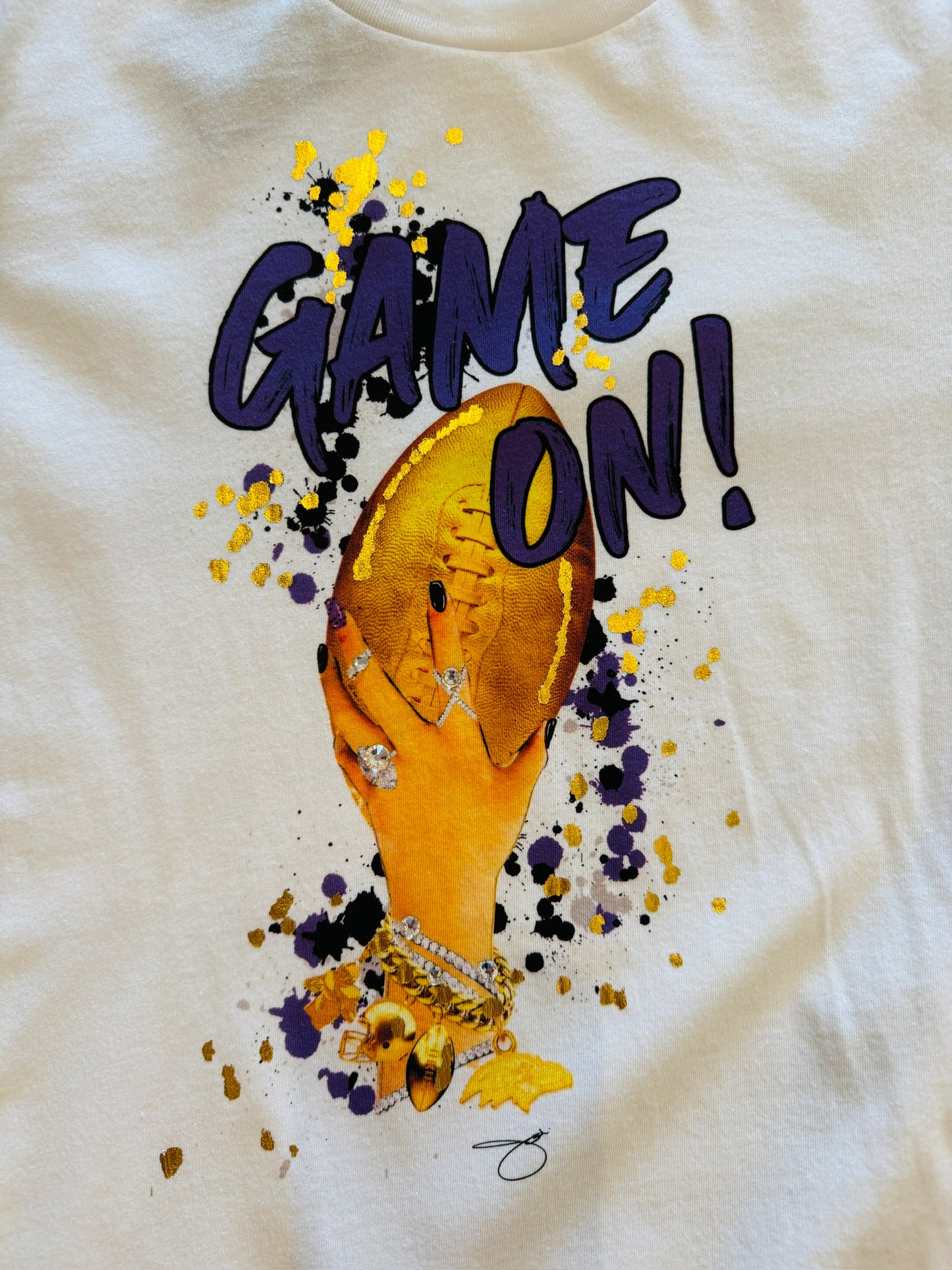 RAVENS GAME ON TEE