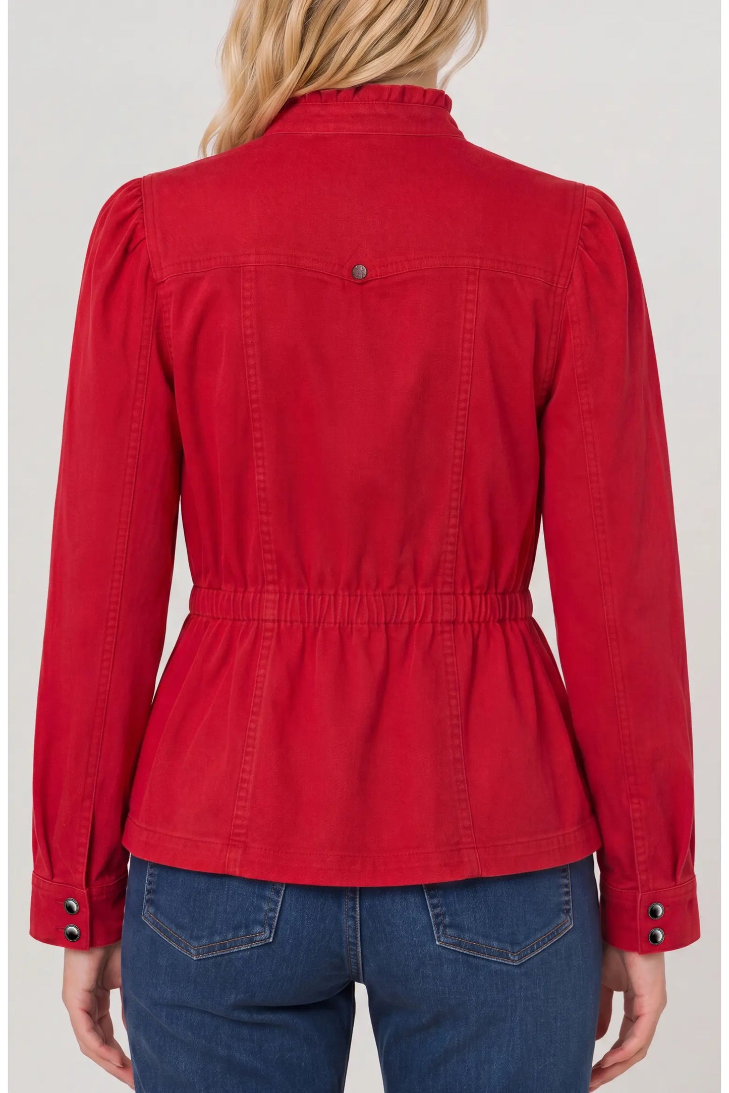 LIVERPOOL PUFF SLV TRUCKER JACKET