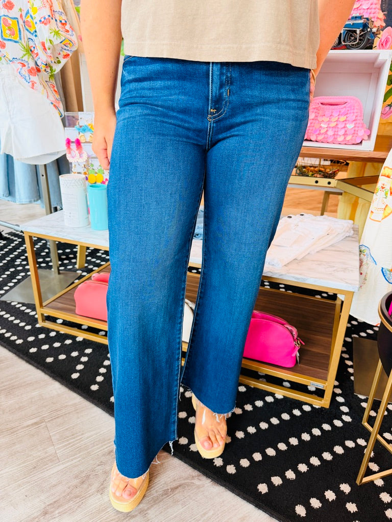 JUST BLACK DARK DENIM