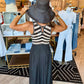 SKIES ARE BLUE CROCHET TOP DRESS