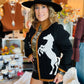 THML HORSE KNIT CARDIGAN