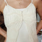 TEXTURED LACE DUSTER TOP