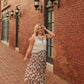 GEOMETRIC PRINT SKIRT