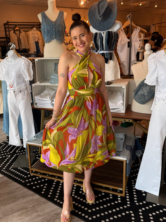 ASTR THE LABEL KALIA DRESS