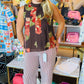 SLEEVELESS FLORAL TOP