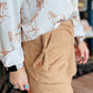 THML BOW POCKET SUEDE SHORTS