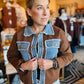 KNIT & DENIM JACKET