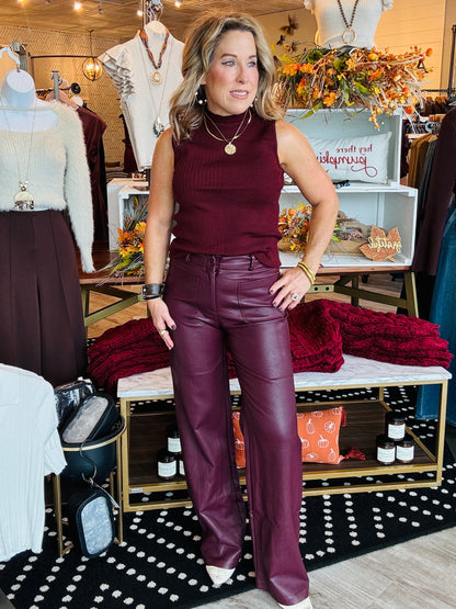 LUCY PARIS MARCEL KNIT TOP