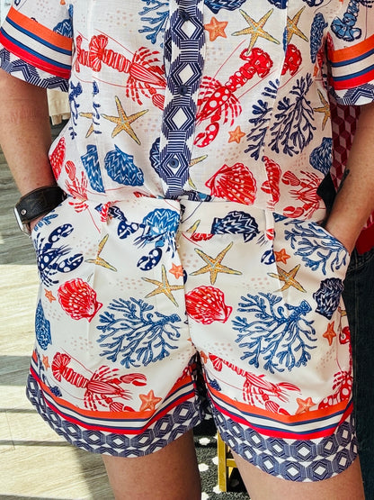 JADE SEASIDE BORDER SHORT