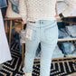 HIDDEN QUINN HIGH RISE CIGARETTE SKINNY JEAN