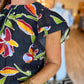 FLUTTER SLV FORAL TOP