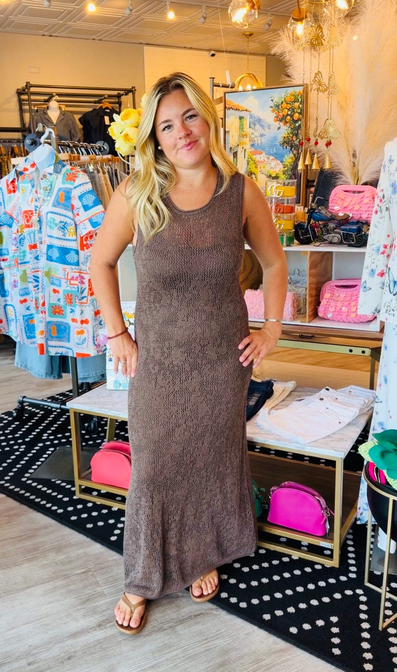 Z SUPPLY CLAREMONT MIDI DRESS