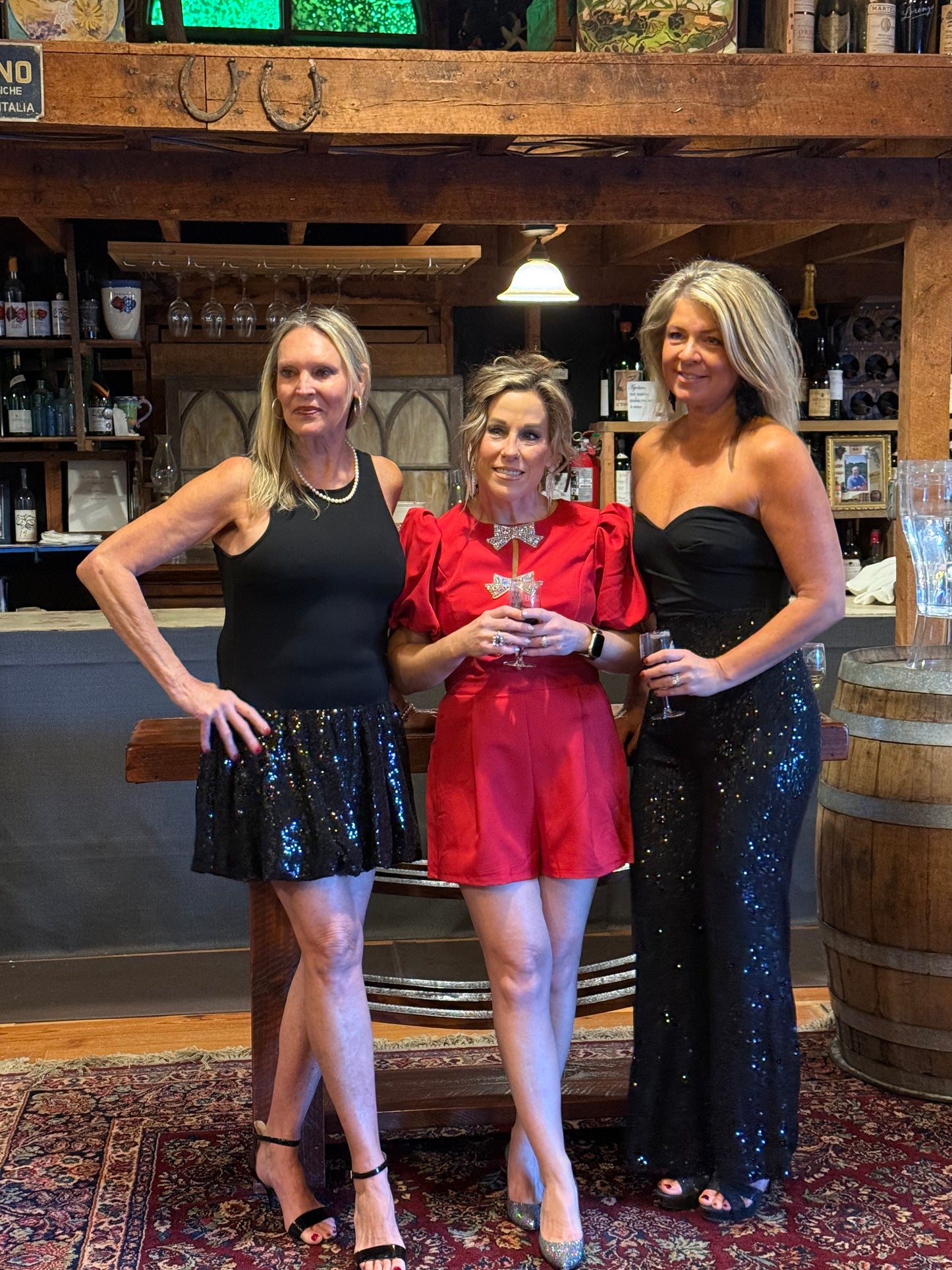 RHINESTONE BOW PUFF SLV ROMPER