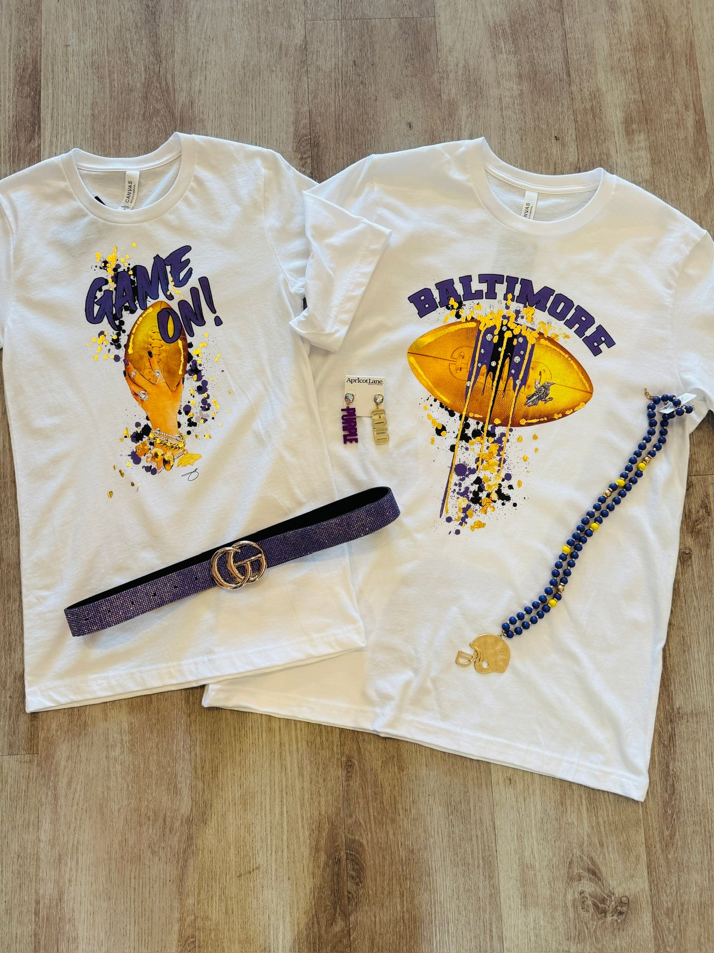 RAVENS GAME ON TEE