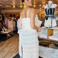 TEXTURED LACE DUSTER TOP