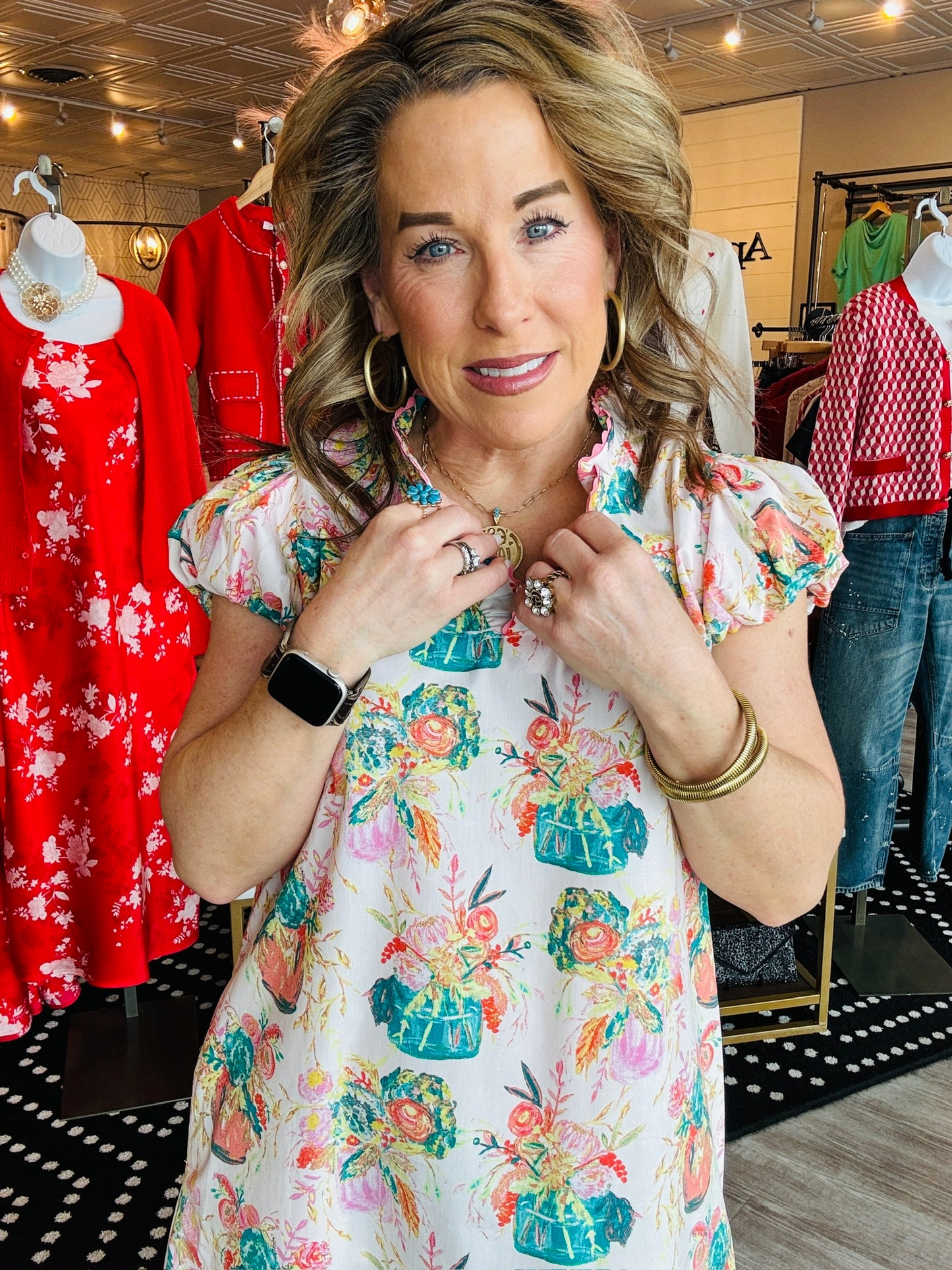 UNCLE FRANK STILL LIFE DRESS