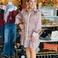 FATE GEO PRINT SHIRT DRESS