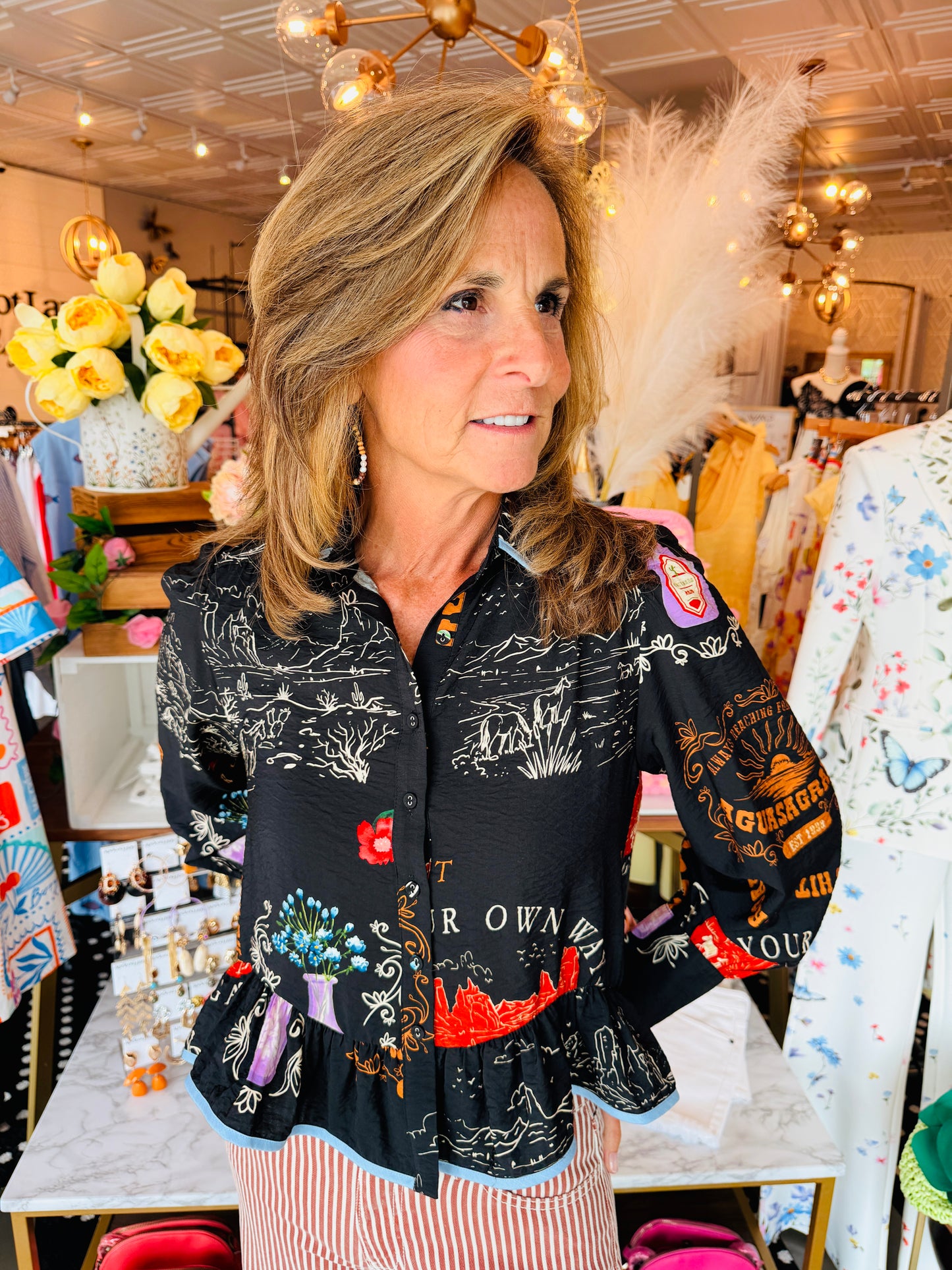 WESTERN THEMED TOP