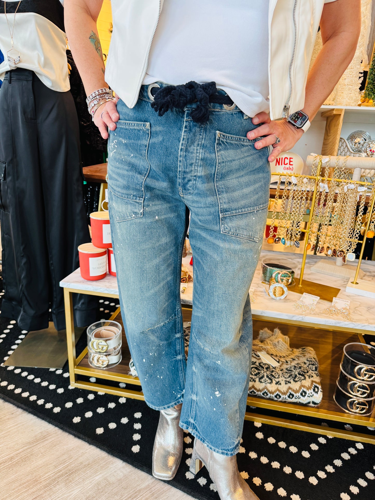 FREE PEOPLE MOXIE LOW SLUNG BARREL JEANS