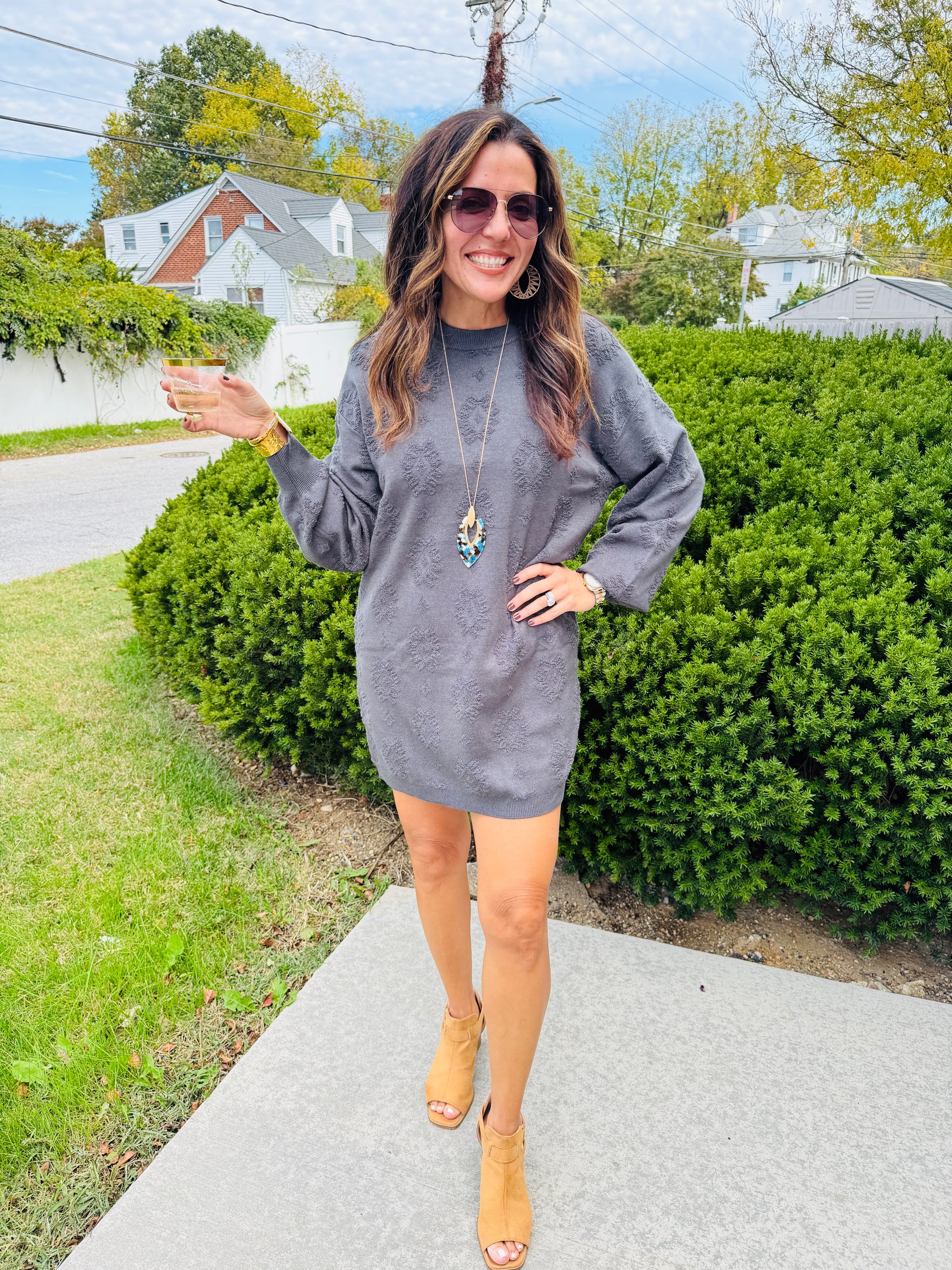 Z SUPPLY AMINA SWEATER DRESS