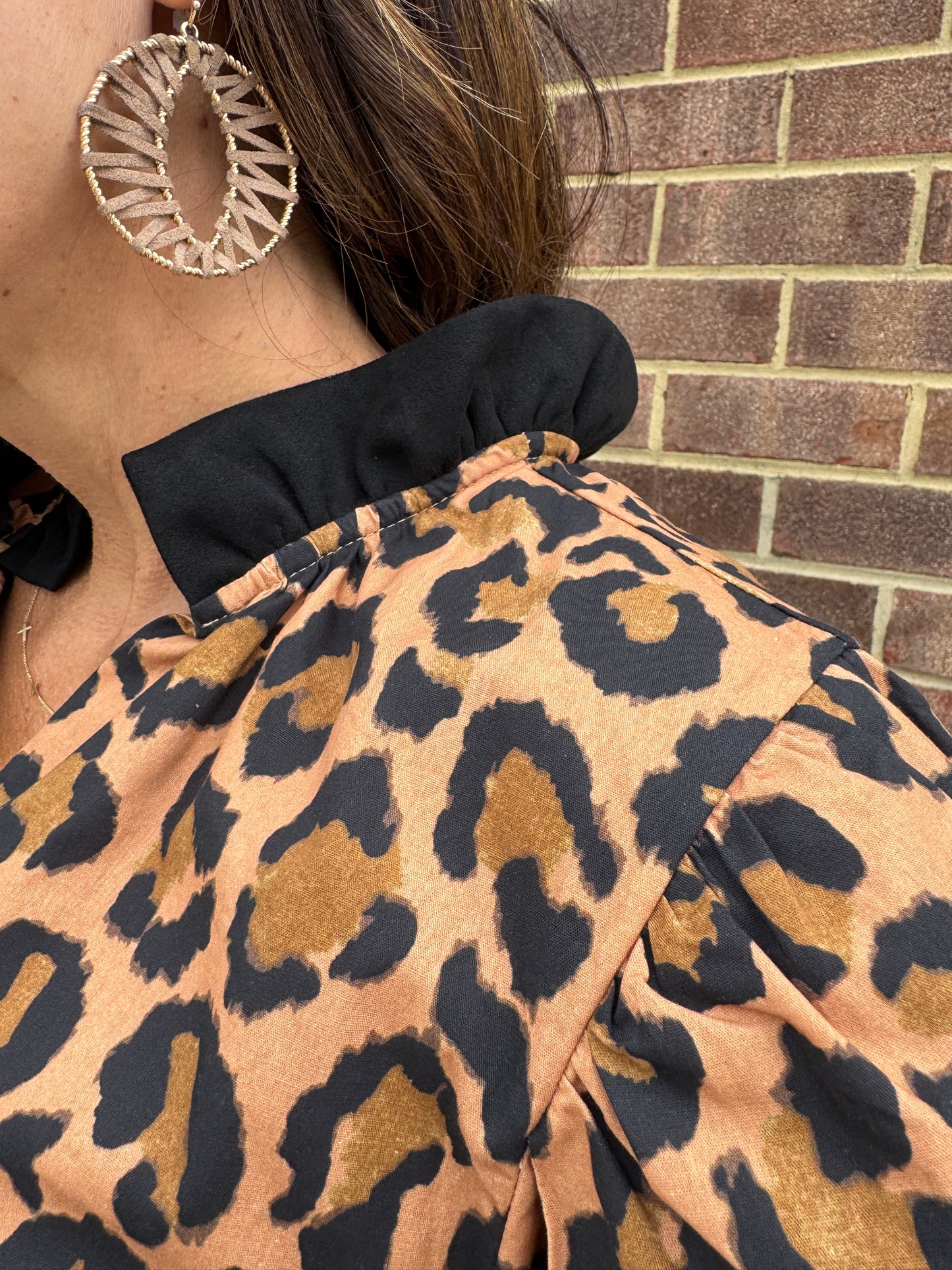 THML CHEETAH PRINT TOP